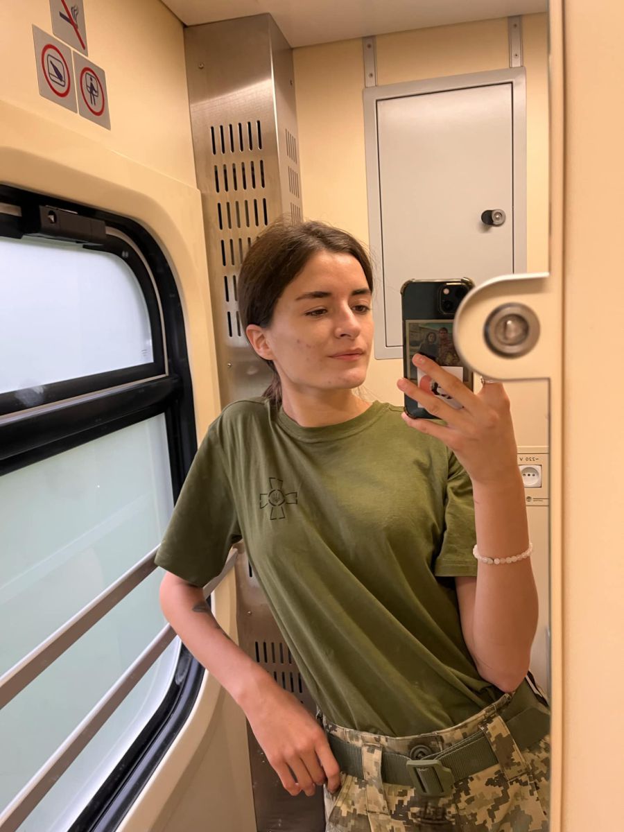 Олександра Коцюбайло стала в стрій підрозділу брата