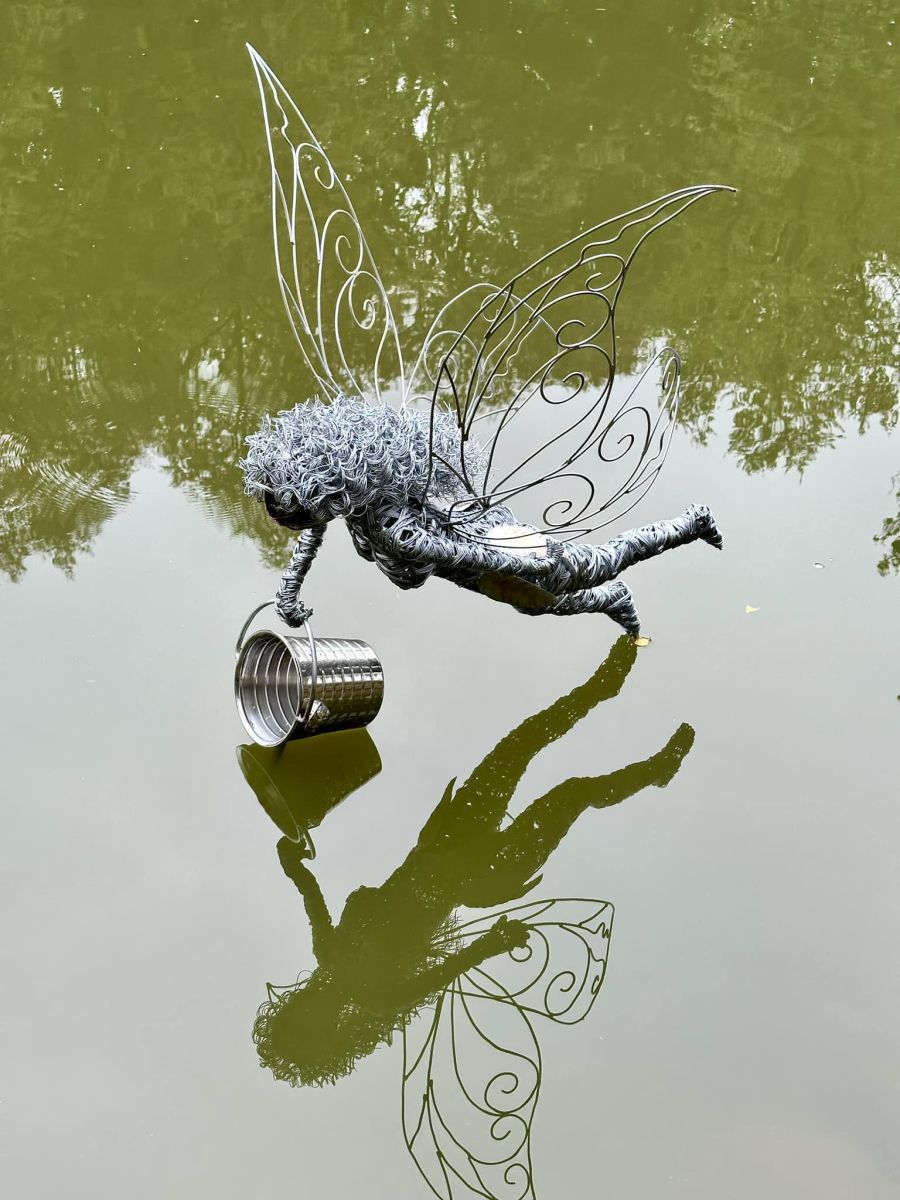 Чоловік раніше вже дарував парку інші ковані фігури