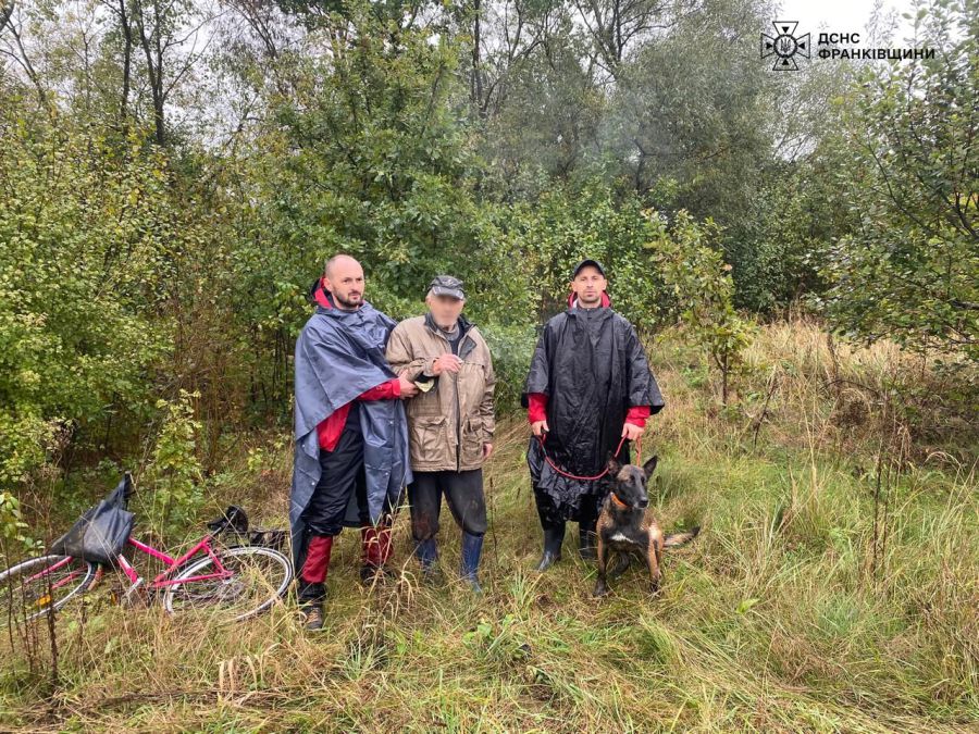 Рятувальники знайшли заблукалого чоловіка