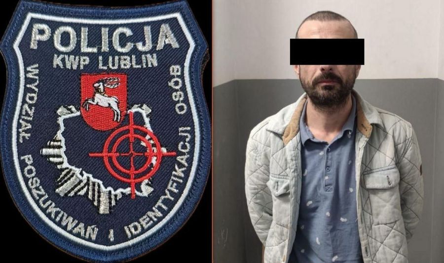 45-річний чоловік відсидить 1,3 року в польській тюрмі за шпигунство для Росії. Фото: поліція Любліна