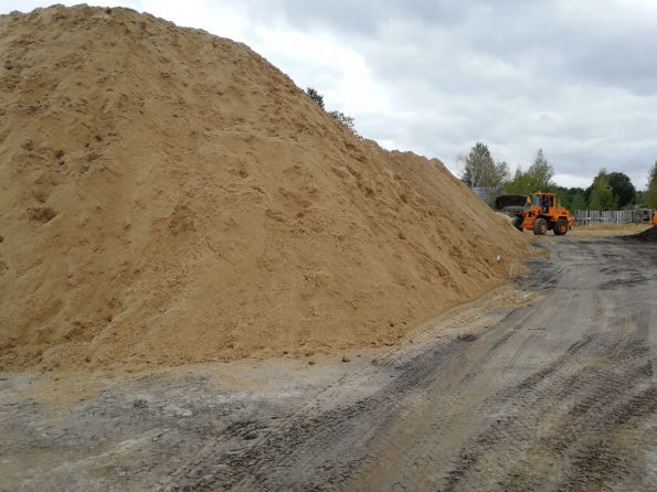 Ілюстроване фото. 1000 тонн піску має вистачити на усю зиму