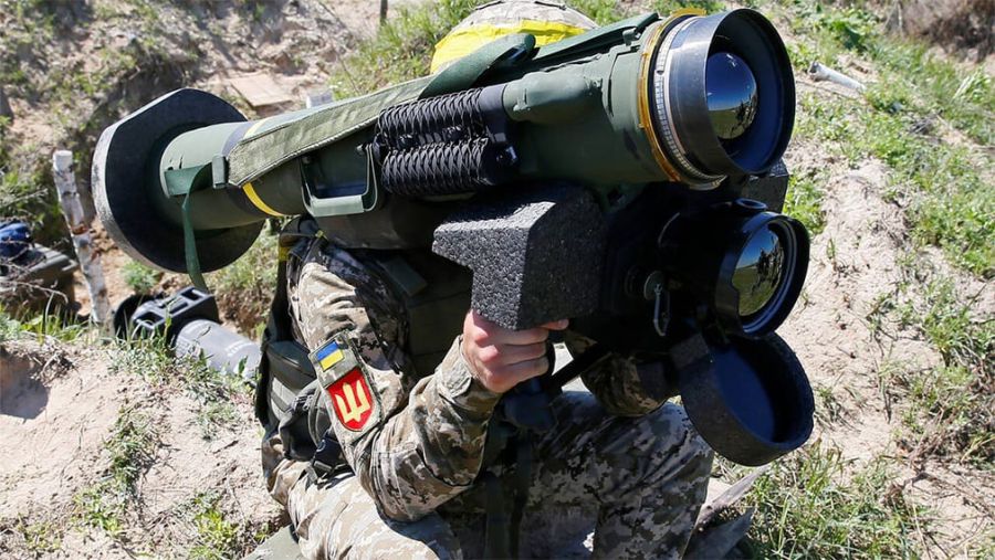Оператор ПТРК Javelin ЗС України. Фото: ЗСУ