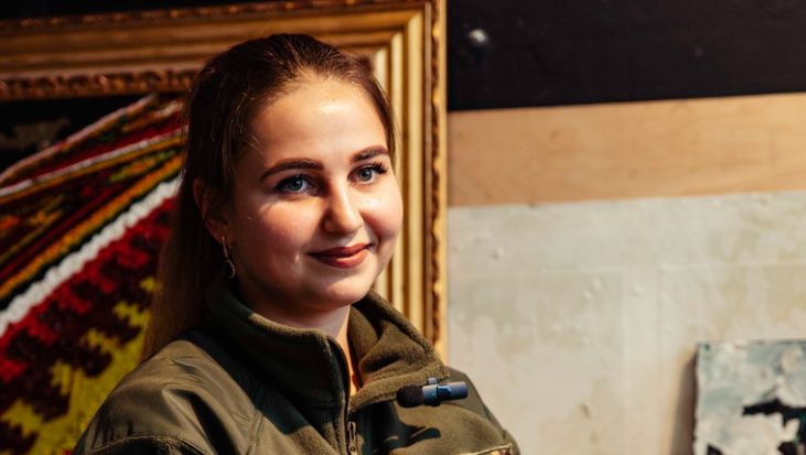 Анна вступила в академію, аби здобути офіцерське звання