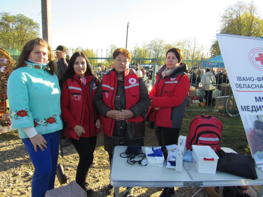 У Калуші працюватимуть бригади Товариства Червоного Хреста