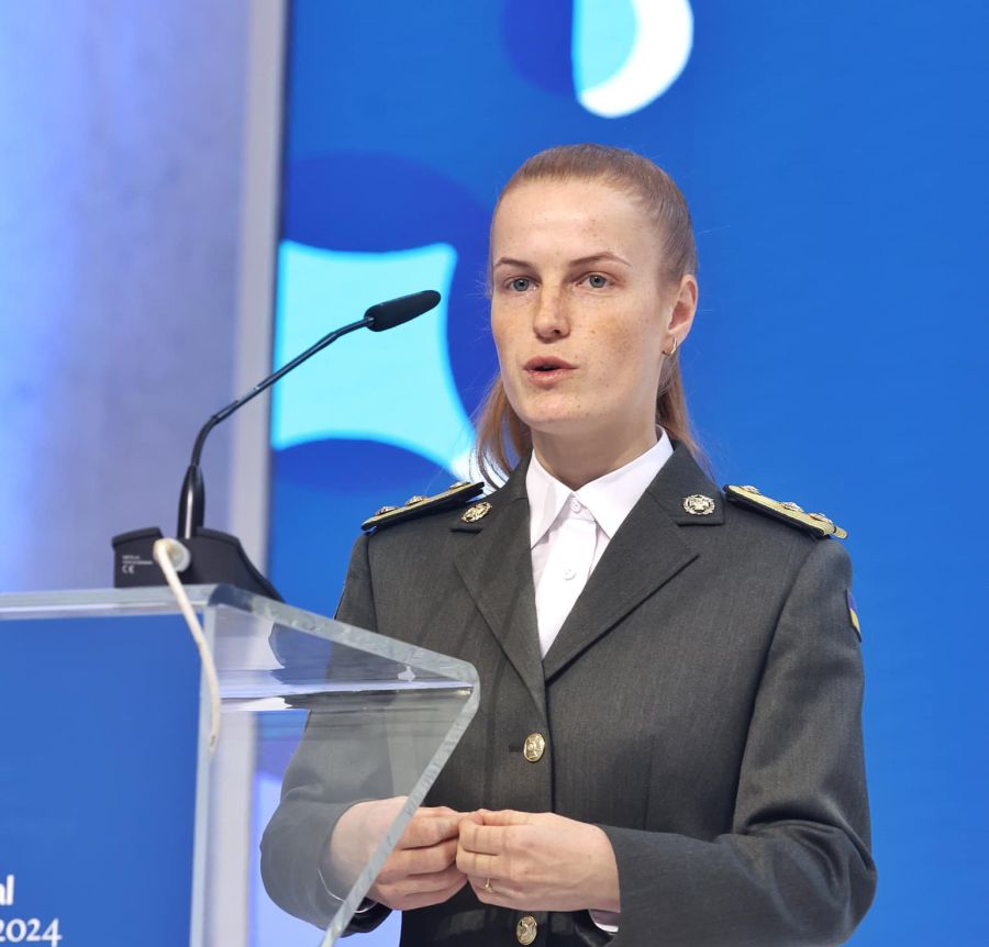 Оксана Рубаняк підкреслила, що підтримка Європи є важливою для України. Фото: Aspen Institute Central Europe