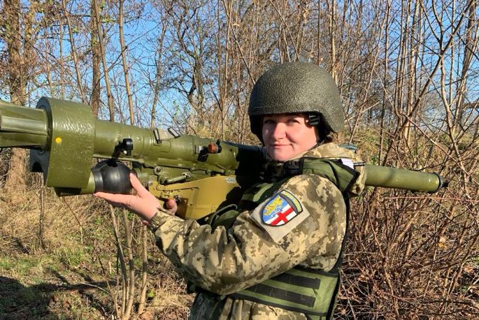  Наталія Грабарчук знищила крилату ракету з переносного зенітно-ракетного комплексу «Ігла»
