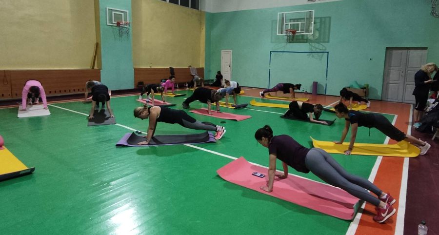 Заняття з оздоровчого фітнесу відбудуться 19 і 22 листопада. Фото: "Активні парки Калуш"