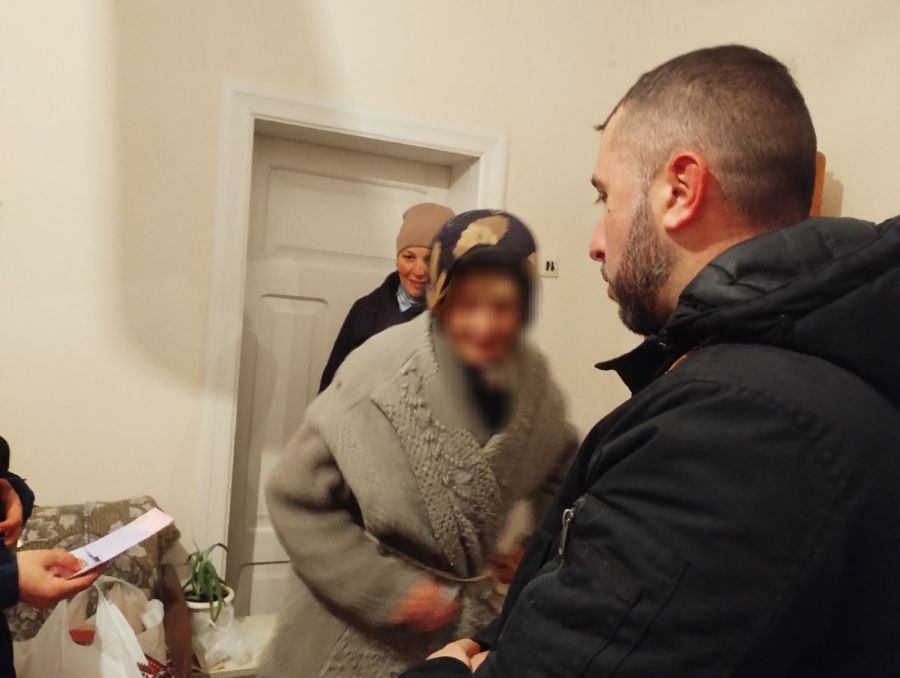 Парафіяни подбали про людей у потребі