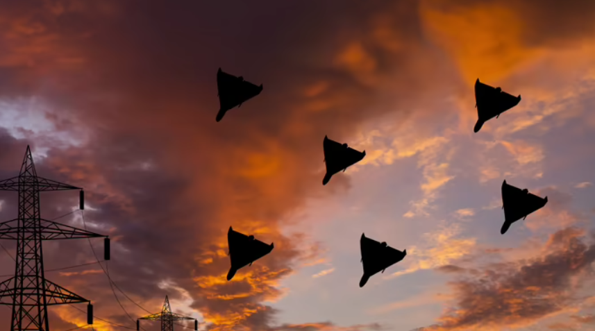 Ілюстроване фото. Станом на 09.00 Протиповітряна оборона збила 76 ворожих безпілотників