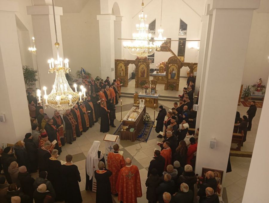 Учора відбулося заупокійне богослужіння 