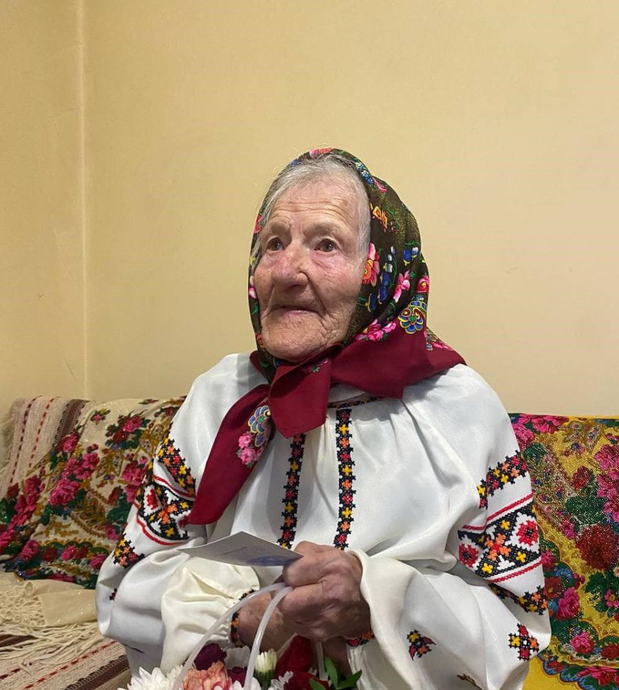 Ангелина Козій відзначила 106-річчя