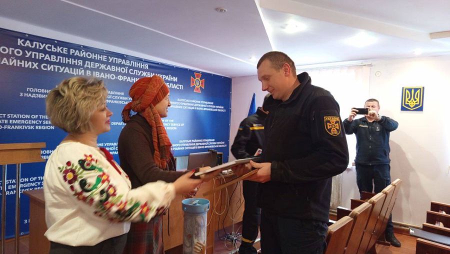 Рятувальники долучилися до проєкту на підтримку військових