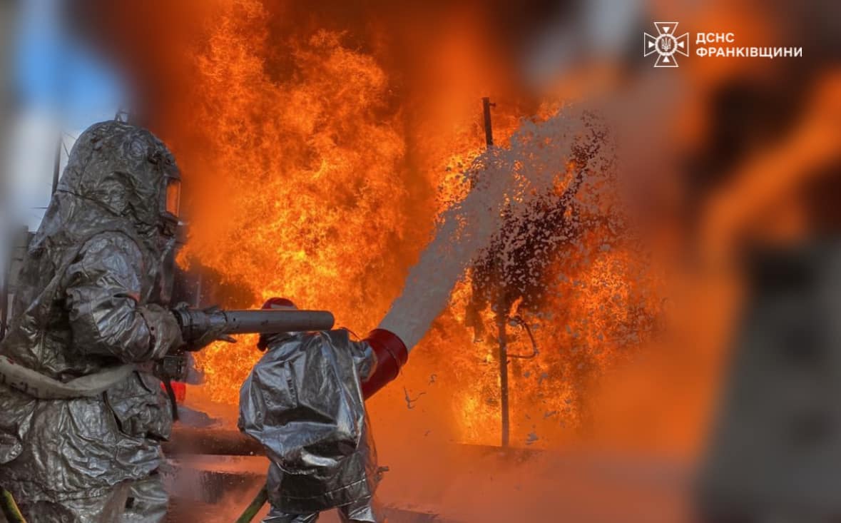 Ворог атакував об’єкти критичної інфраструктури в Івано-Франківському районі