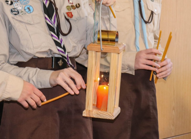 Ілюстроване фото. Пластуни запрошують жителів міста і всіх охочих приходити зі своїми лампадками