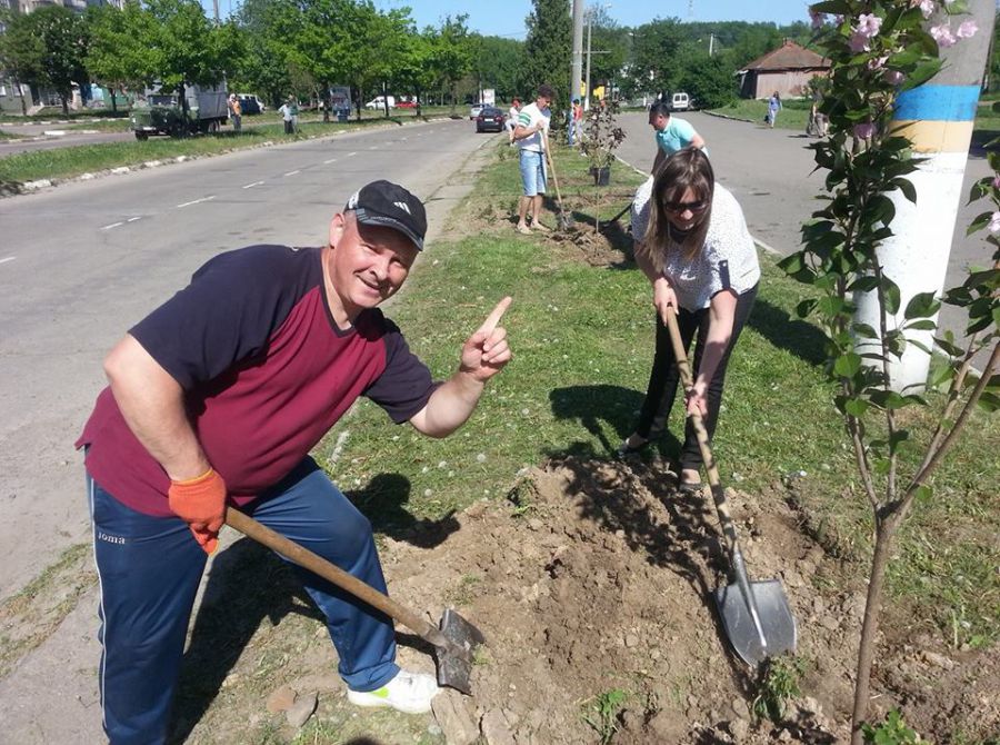 Засновник і керівник ГО "Мій двір" — депутат міськради Олег Нижник