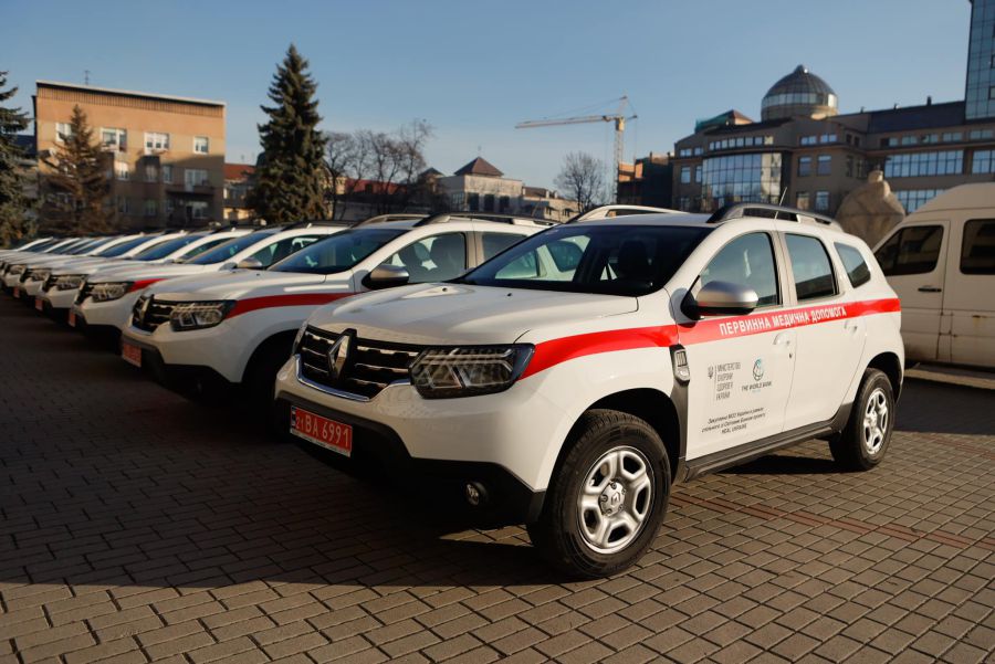 Позашляховики «Renault Duster» закуплені Міністерством охорони здоров’я України