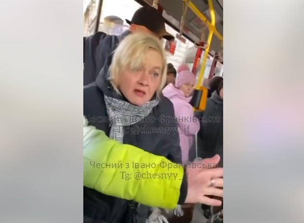 Торік жінка уже потрапляла в поле зору поліції. Фото: скрін із відео