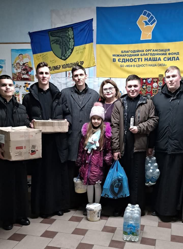 Семінаристи дарували благу звстку про народження Христа на Донеччині