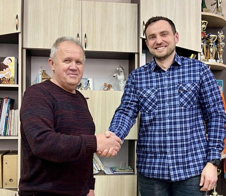 Мирослав Кусень (справа) прийшов на зміну Михайлу Коротичу