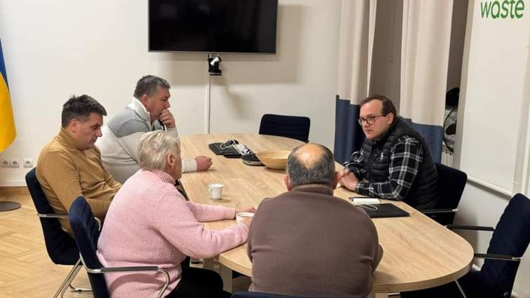 Ярослава Макар'єва на зустрічі у Львівській міськраді 14 січня. Фото: Фейсбук/Андрій Москаленко
