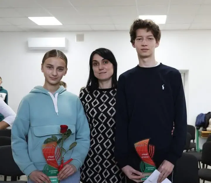 Калуські легкоатлети отримали нагороди. Фото: Володимир Дутчак