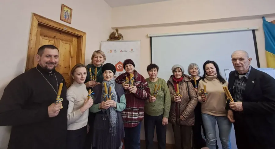 Створення Стрітенської свічки символізувало єдність та віру у краще майбутнє