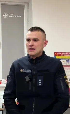 Владислав Сверида надав медичну допомогу чоловікові до приїзду медиків. Фото: скрін із відео