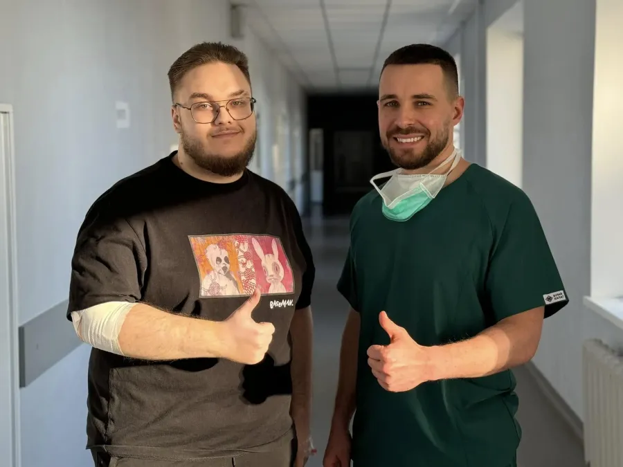 Франківець вдячний львівським лікарям за допомогу