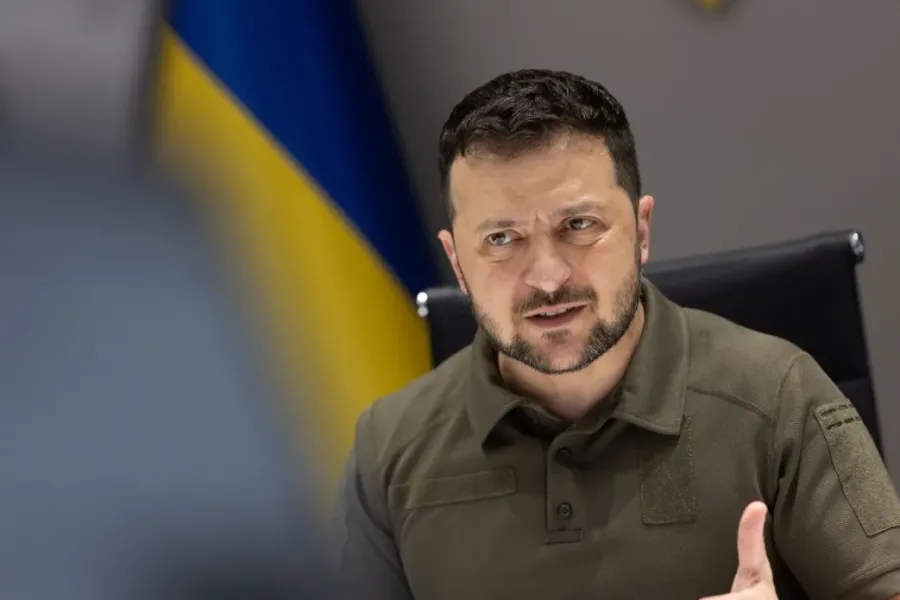 Володимир Зеленський хоче, щоб Келлог поспілкувався з військовими. Фото: ОП