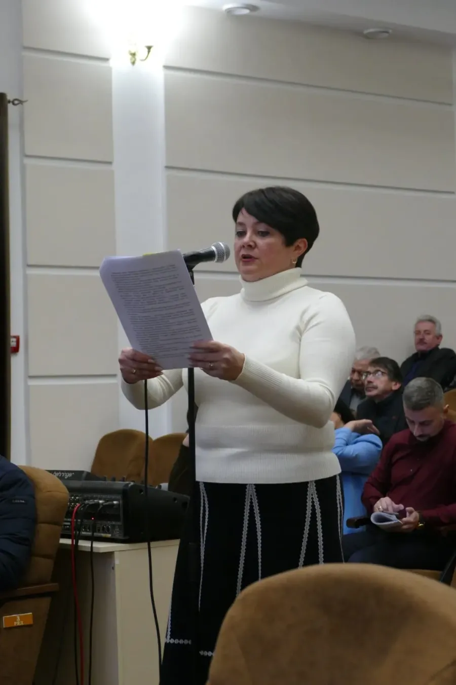 Богдана Галайда очолила робочу групу з перевірки комунальних підприємств. Фото: Калуська міська рада