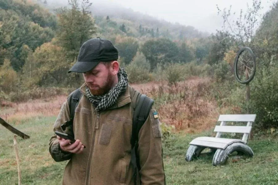 Нині Андрій Тимків перебуває на лікуванні у Калуській ЦРЛ. Фото: Адрій Тимків/Фейсбук