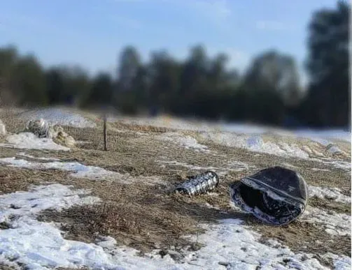 Частини "Іскандера" на полігоні Дніпропетровщини, по якому РФ завдала удару 1 березня 2025 року. Фото: архів військового