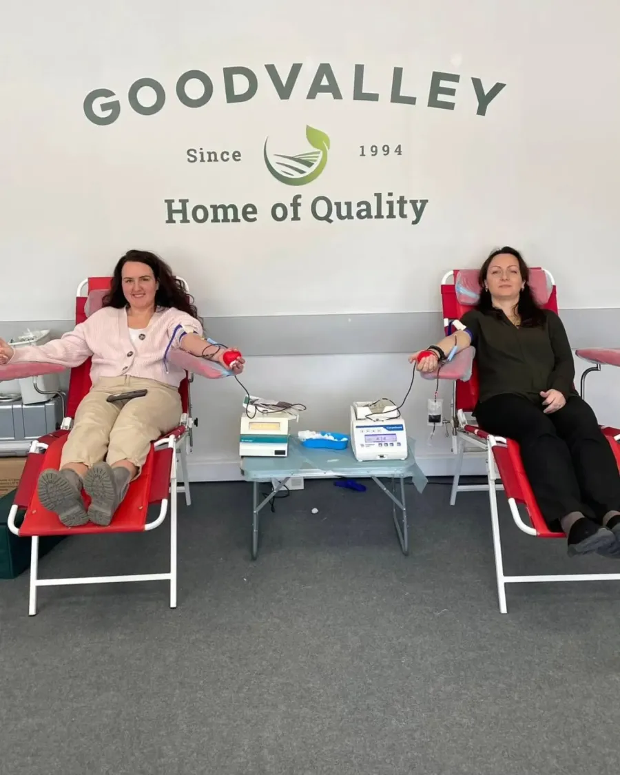 У результаті ініціативи "Донація крові для захисника" було зібрано понад 25 літрів крові