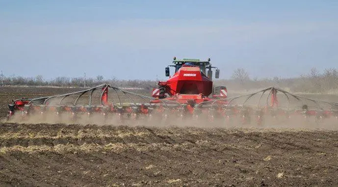 Ілюстроване фото.  Загалом посіяли 1220 га зернових та зернобобових