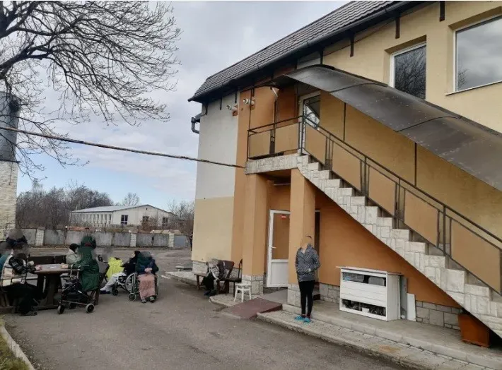 Мешканці пансіонату забезпечені комфортними умовами проживання