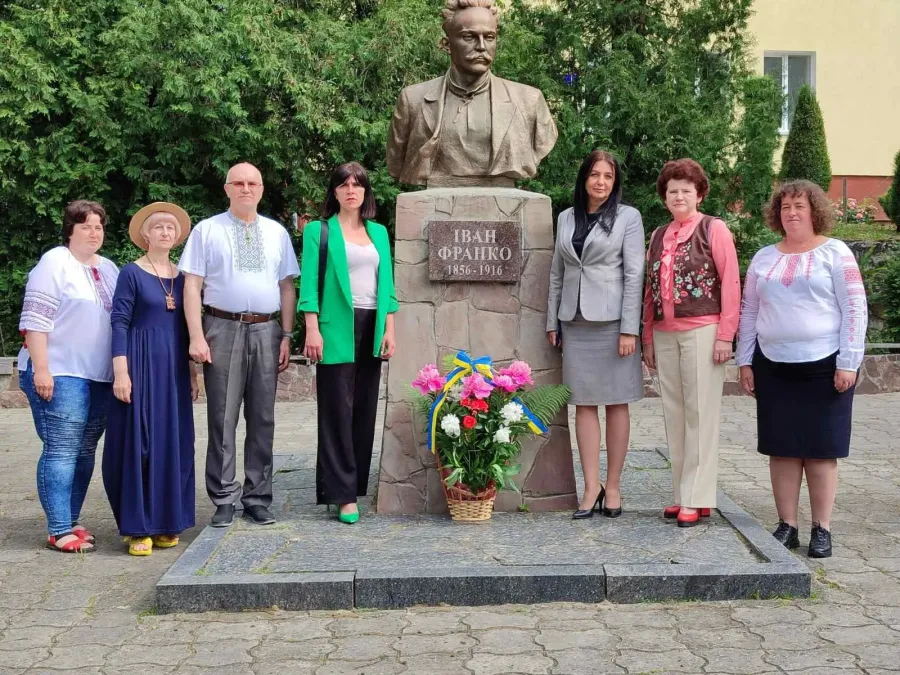Погруддя Івану Франку у Калуші