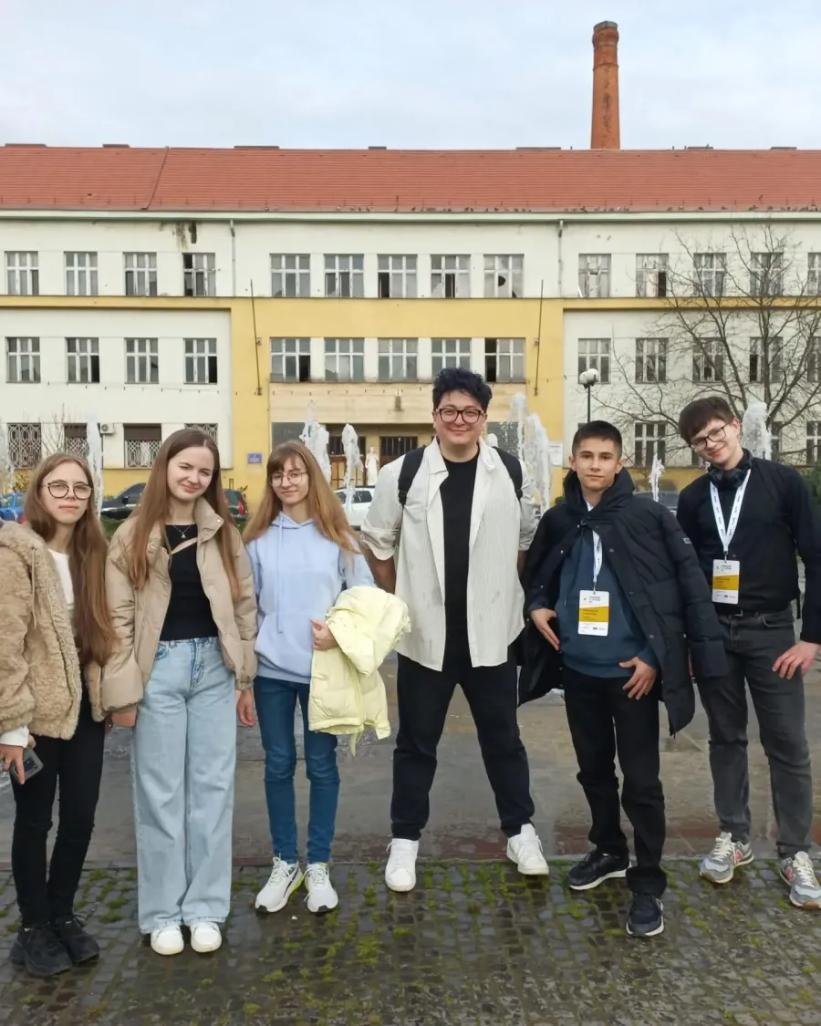 Учасники Всеукраїнської учнівської олімпіади з хімії, яка відбулася в Ужгороді