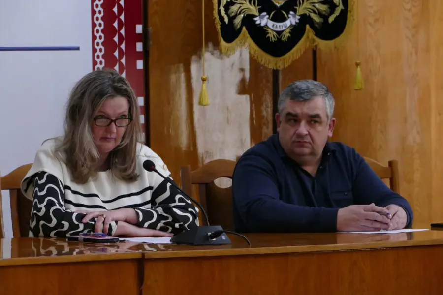 Засідання міської протиепізоотичної комісії. Фото: Калуська міська рада