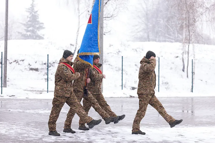 Бойовий Прапор військової частини буде символом честі, доблесті та слави