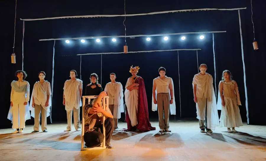 "Дім Астеріона" народний театр молоді готував два з половиною місяці. Фото:  Оксана Гузинець-Мудрик, Тетяна Гаврилів