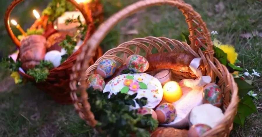 Ілюстроване фото. Посвятити великодній кошик можна буде у суботу і неділю