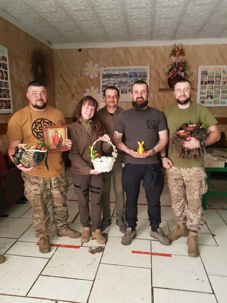 Третій Великдень військових 79 батальйона на фронті