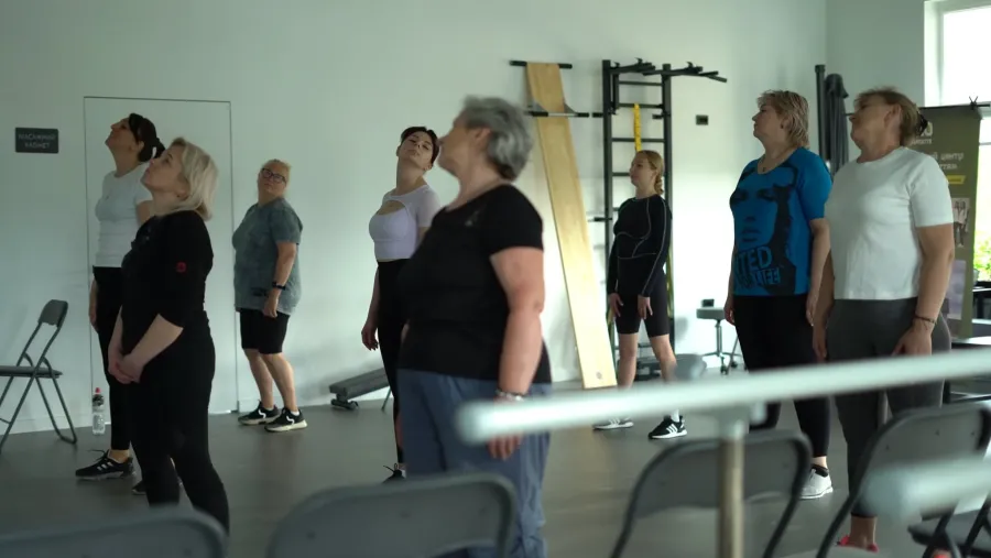 Заняття з фітнесу відбуваються щоп'ятниці о 17.00