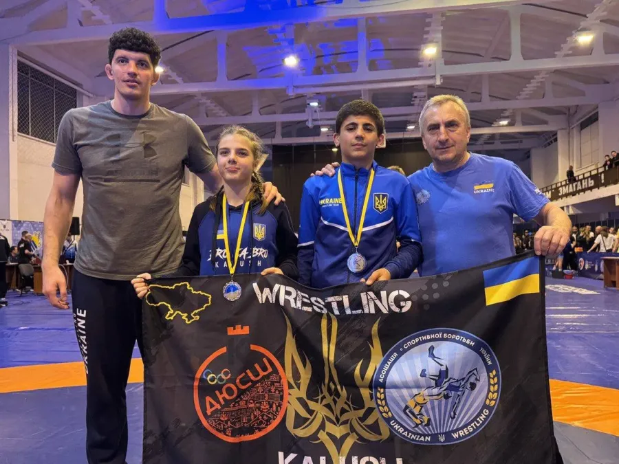 Калуські борці здобули золоті медалі чемпіонату України