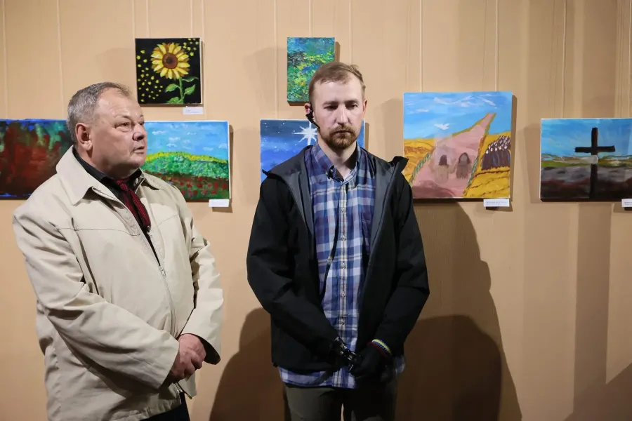 Малювання стало для ветерана не просто арт-терапією, а й молитвою і мовою душі