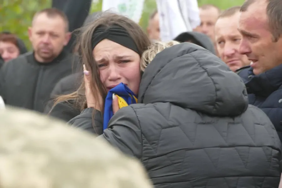 Поховали Богдана Коника на місцевому цвинтарі. Фото: Калуська міська рада