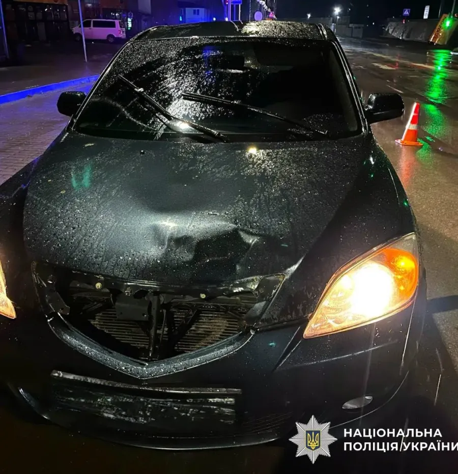 Керманич автомобіля був тверезий