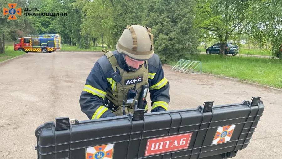 До ліквідації пожежі було залучено 25 чоловік особового складу
