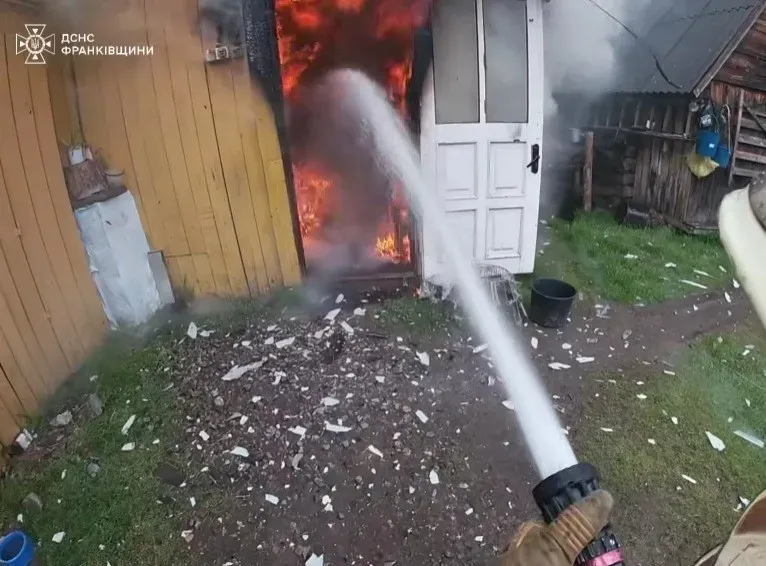 Внаслідок пожежі ніхто не постраждав. Фото: скрін із відео