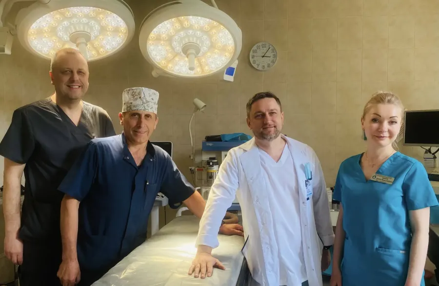 Анестезіологічне забезпечення проводять лікарі анестезіологи дитячі Ярослав Семкович, Ірина Іваник.